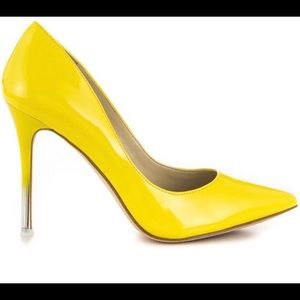 BCBGeneration Sunburst Patent Treasure Pumps